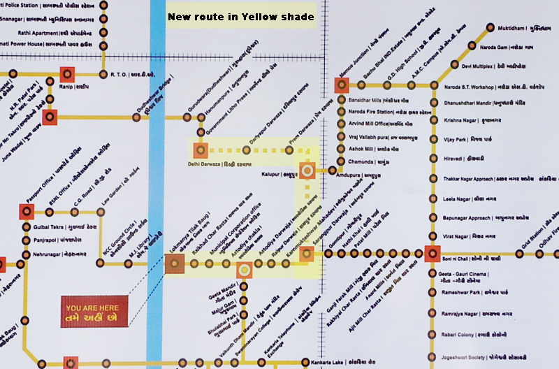 Brts Ahmedabad Route Map Brts Comes Closer To Lal Darwaja, St Bus Station, Kalupur Railway Station From Today | Deshgujarat Brts Ahmedabad Route Map Brts Comes Closer To Lal Darwaja, St Bus Station, Kalupur Railway Station From Today | Deshgujarat