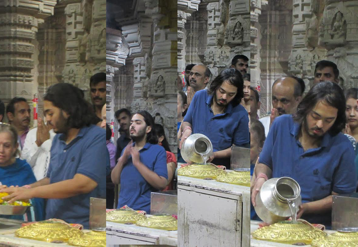 Anant Ambani gets slimmer, his latest Somnath visit attracts media attention