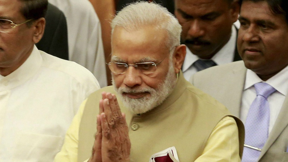 PM Modi thanks Bahrain crown prince for allotment of land for Swaminarayan Mandir
