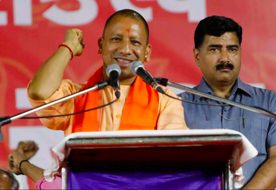 Rahul a habitual liar who can’t sleep without speaking at least 10 lies a day:Yogi in Gujarat