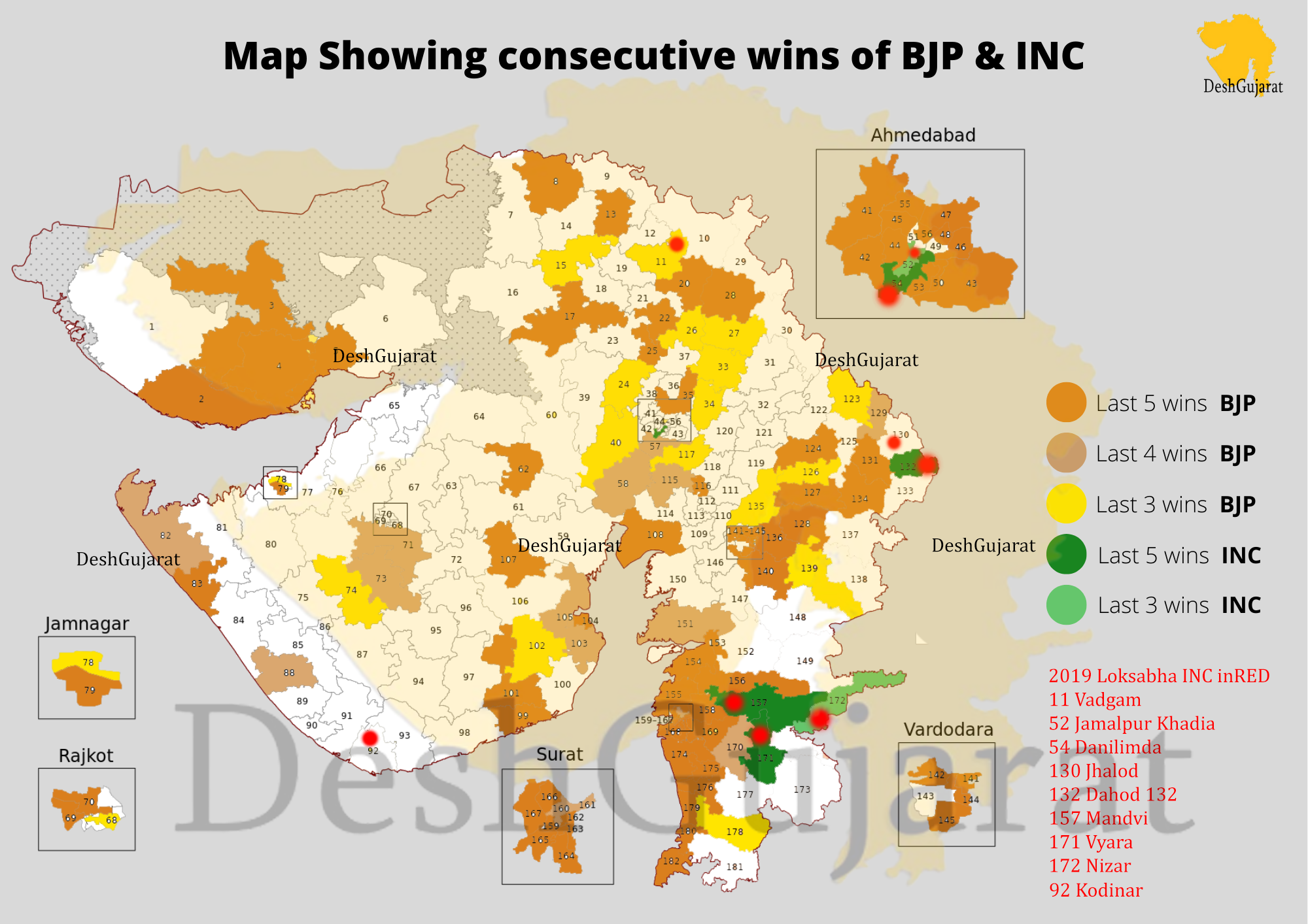 Gujarat Election Series 2022 Part I By Japan K Pathak ; It’s Easier For BJP To Cross Half Mark Than Rivals